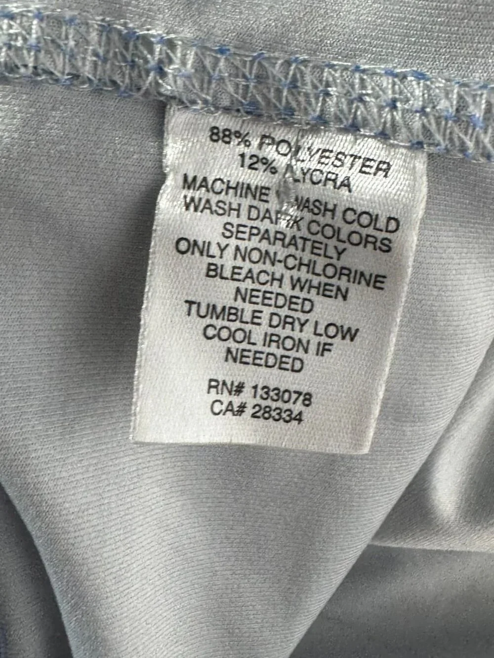 Lucky In Love Tennis Skort Skirt Large Blue Tiered Printed Golf SS-2364